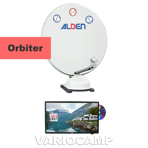 ALDEN Orbiter 85 HD mit TV A.I.O. EVO 18,5"/22"/24", weiß
