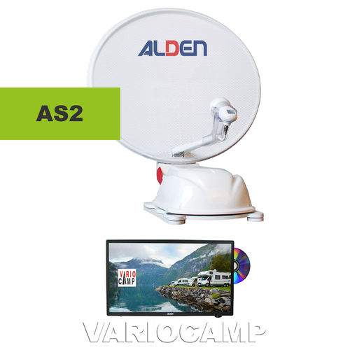 ALDEN AS2 60 HD Ultrawhite mit TV AIO EVO 18,5"/22"/24", weiß