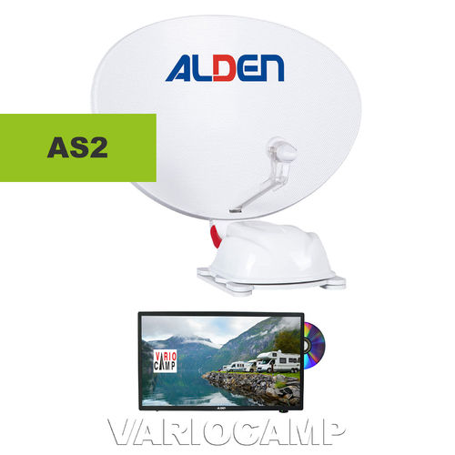 ALDEN AS2 80 HD Ultrawhite mit TV AIO EVO 18,5"/22"/24", weiß