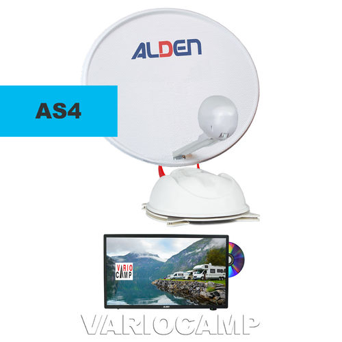 ALDEN AS4 60 HD Ultrawhite SKEW/GPS + TV AIO 18,5"/22"/24", weiß