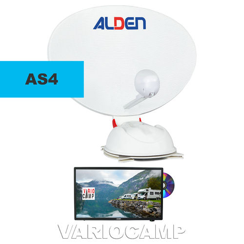 ALDEN AS4 80 HD Ultrawhite SKEW/GPS + TV AIO 18,5"/22"/24", weiß